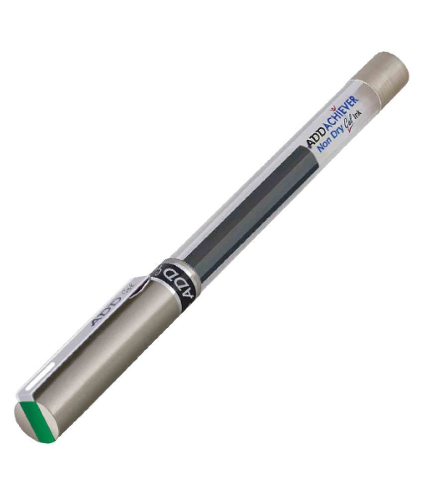 ADD Gel Acheiver gel pen ( Green  10 pieces)